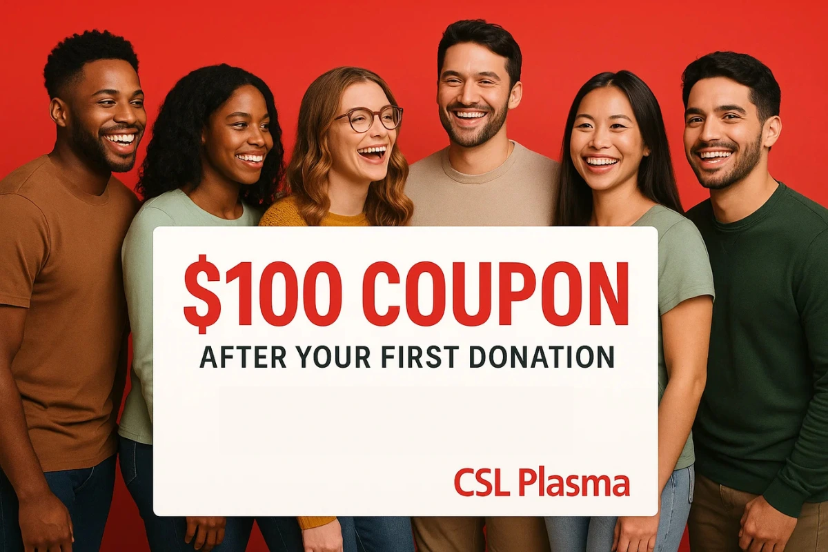 100 Csl Plasma Coupon