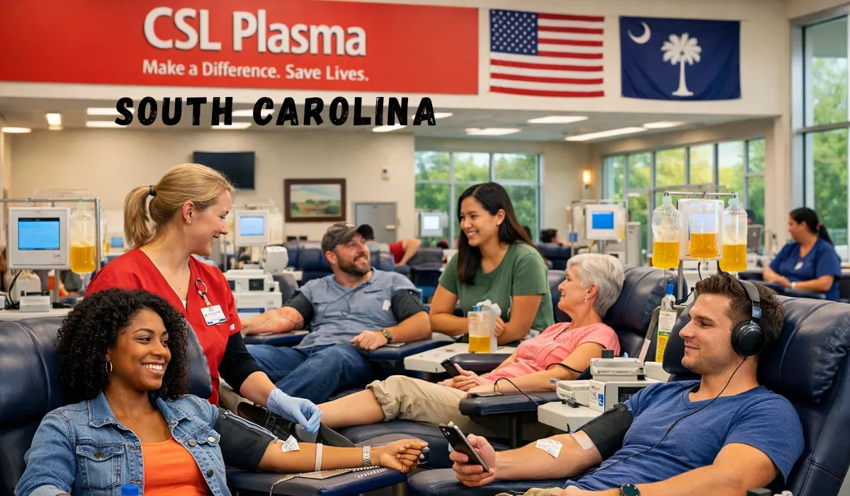 CSL Plasma Center In South Carolina