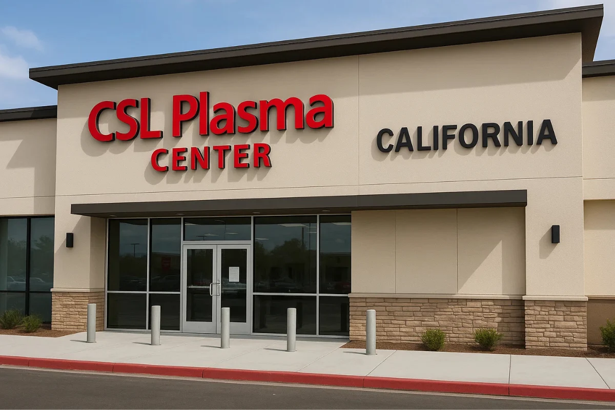 CSL Plasma Center in California