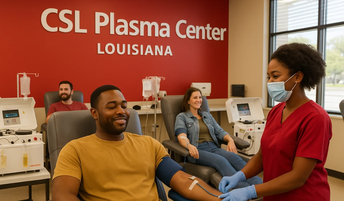 CSL Plasma Center in Louisiana