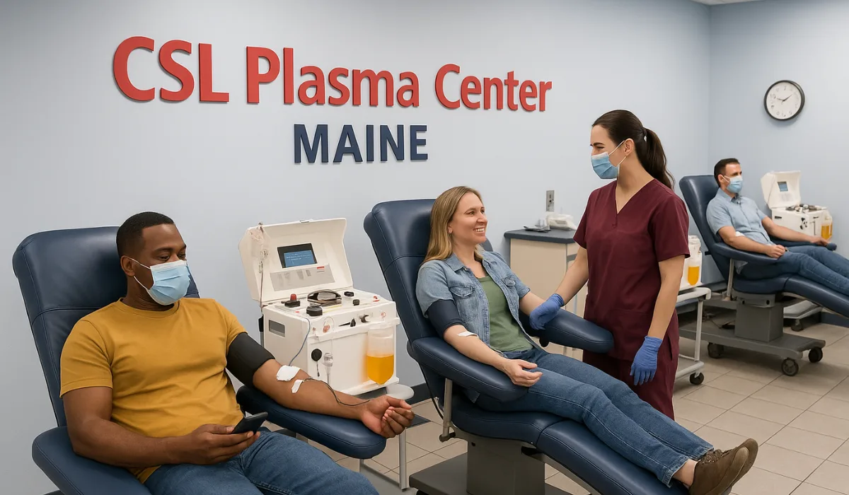 CSL Plasma Center in Maine