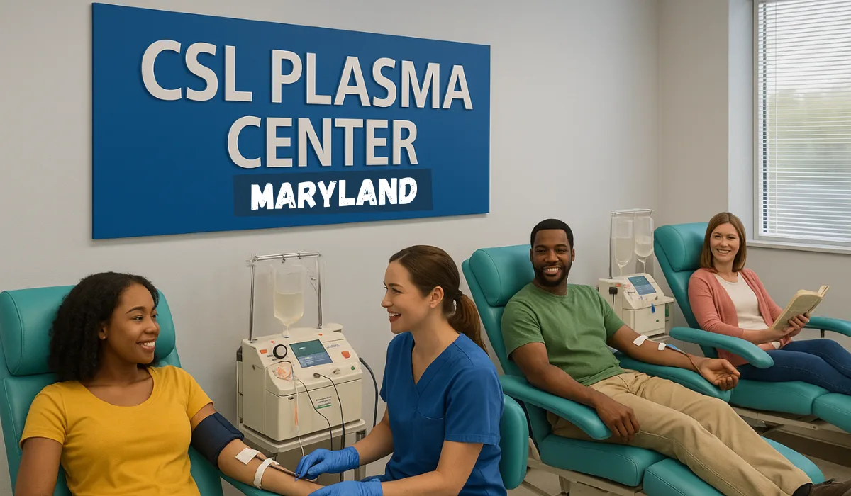 CSL Plasma Center in Maryland
