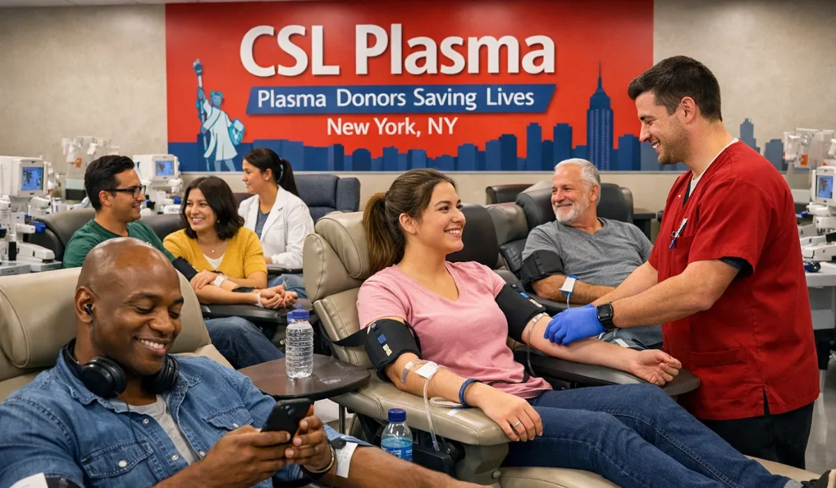 CSL Plasma Center in New York