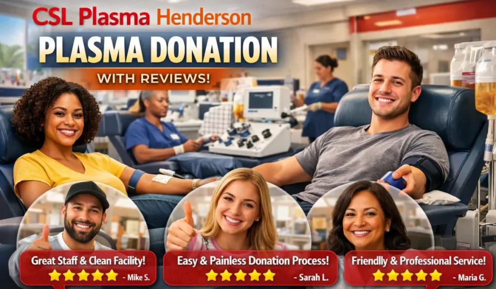 CSL Plasma Henderson Reviews