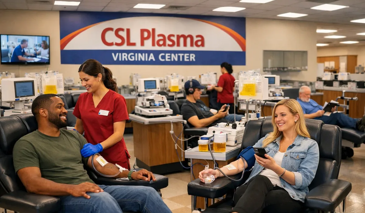CSL Plasma In Virginia Center