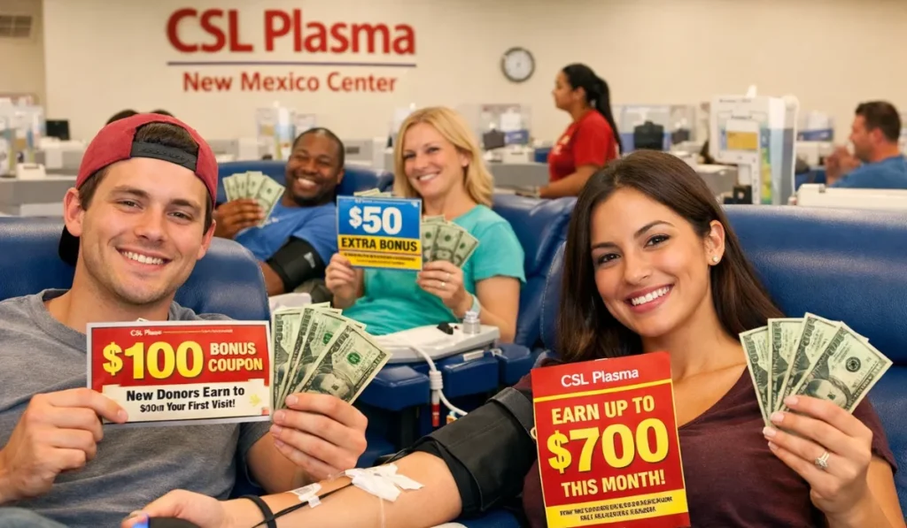 Earn at CSL Plasma in New Mexico
