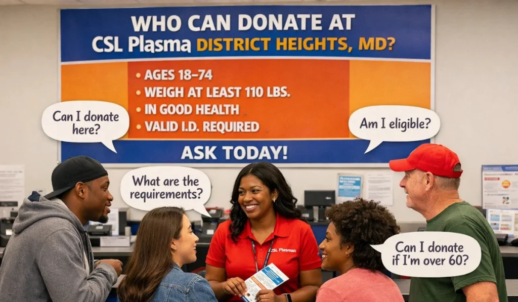 CSL Plasma District Heights MD